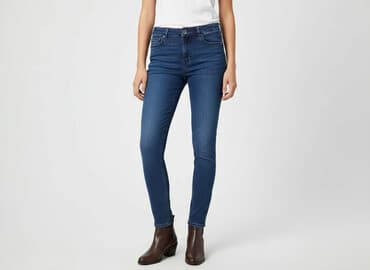 spodnie jeansowe damskie hm: H&M, Jeansy damskie, rozmiar XS — 7