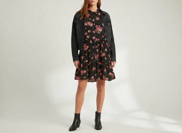 buty zimowe stradivarius: Stradivarius, Sukienka damska, rozmiar M — 6