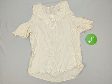 sukienka z przezroczystymi wstawkami: Bluzka damska, 2XL — 2