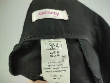 spodnie hello kitty zalando: Orsay, Spodnie materiałowe damskie, rozmiar 2XL — 5