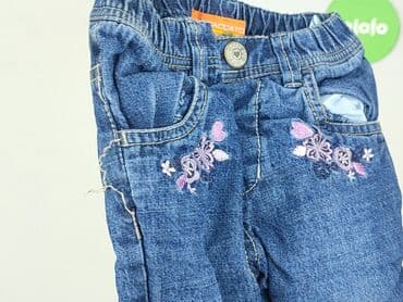 kappahl kombinezon newbie: Spodnie jeansowe, 9-12 miesięcy, stan - Bardzo dobry — 6