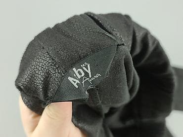 Spodnie: ANNA, Legginsy Ze skóry ekologicznej damskie, rozmiar M — 4