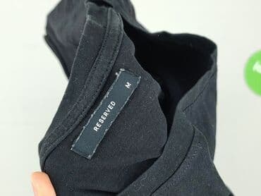reserved czarne t shirty: Reserved, Футболка жіноча, розмір M — 5
