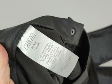 orsay spodnie woskowane czarne: Orsay, Spodnie materiałowe damskie, rozmiar XL — 6