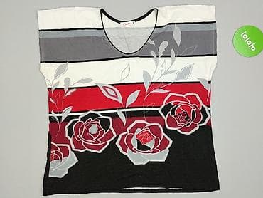 bluzki karla: Bluzka damska, rozmiar 5XL — 2