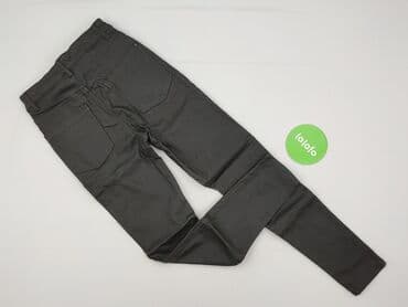 zara spodnie czarne szerokie: Spodnie materiałowe damskie, rozmiar S — 3