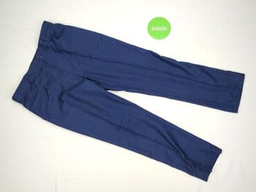 spodnie woskowane matowe: Material trousers, 11 years, 146, condition - Very good — 2