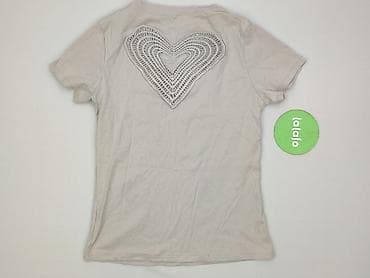 bluzki dekolt w serce: T-shirt damski, rozmiar S — 3