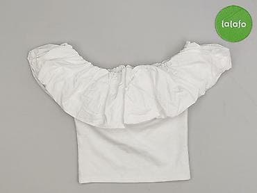 bluzki basic w paski: Zara, Top damski, rozmiar S — 3