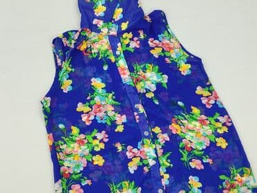 chabrowa bluzki plus size: Bluzka damska, rozmiar S — 1