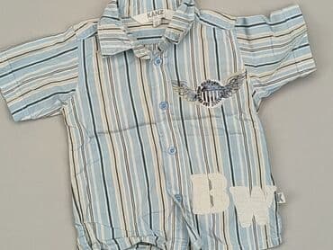 koszule jeansowe dla dzieci: Kaftan, Kanz, 0-3 months, condition - Good — 1