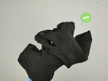 krótsze od rajstop: Spodnie materiałowe damskie, S — 4