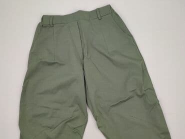 khaki legginsy: Spodnie materiałowe damskie, rozmiar L — 1