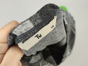 bluzka w kratę czarno biala: Tu, Tunika damska, rozmiar XL — 5