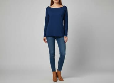 koszulka z długim rękawem guess: Gap, Top damski, rozmiar M — 6