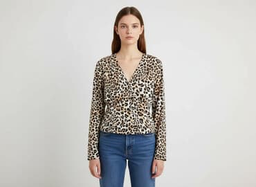 piżama w krowie łaty: Nasty Gal, Bluzka damska, XS — 7