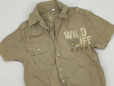 koszulka lewego: Shirt 2-3 years, condition - Very good, pattern - Print, color - Khaki — 1
