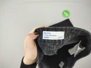 bershka spodnie dresowe: Bershka, Jeansy damskie, rozmiar 2XS — 3