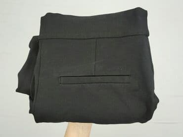 legginsy damskie marszczone: H&M, Spodnie materiałowe damskie, M — 6