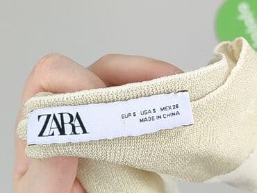 top srebrny zara: Zara, Top damski, S — 4