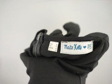 czarna sukienka ze srebrnymi wstawkami: Bonprix, Sukienka damska, M — 4