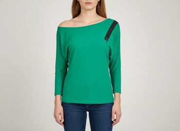 bluzka damska z suwakiem: SIMPLE, Bluzka damska, rozmiar XS — 1