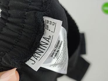 eidos spodnie: Janina, Spodnie materiałowe damskie, rozmiar 4XL — 4