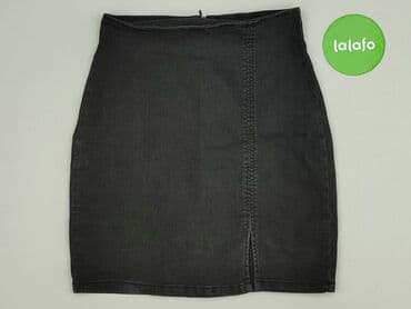 jeansy plus size wysoki stan: Denim, Spódnica damska, rozmiar M — 2