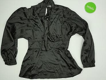 bialy satynowy top: Bluzka damska, rozmiar S — 2