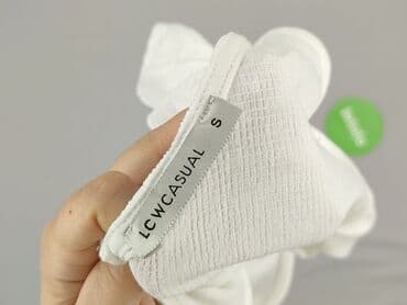 białe koturny sandały ccc: Top damski, rozmiar S — 4