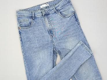 czarne levisy: DENIM JEANS, Jeansy damskie, rozmiar L — 1
