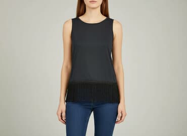 koszula damska z frędzlami: Women`s top, size XL — 1