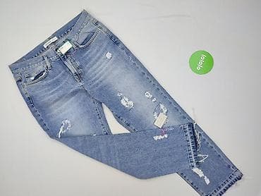 straight blue jeans: Zara, Jeansy damskie, rozmiar M — 2