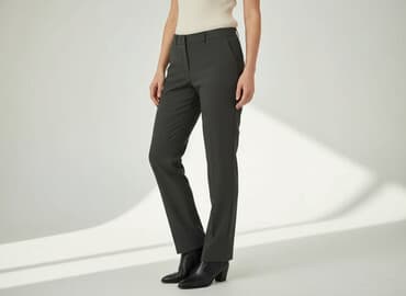 spodnie serduszka by o la la czarne: Laura Scott, Spodnie materiałowe damskie, rozmiar S — 8