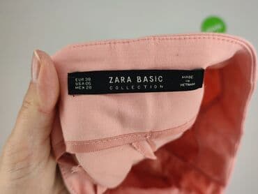 woskowane legginsy z wysokim stanem zara: Zara, Брюки жіночі, розмір M — 4