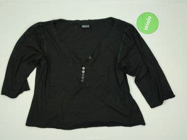 czarne bluzki dekolt v: Bluzka damska, rozmiar S — 2