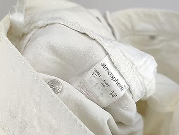 biale materialowe spodnie: Spodnie materiałowe damskie, rozmiar M — 5