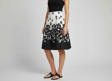 spódnice biało czarne: Spódnica damska, rozmiar M — 1