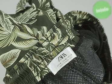 spodenki materialowe: Zara, Szorty damskie, rozmiar M — 5