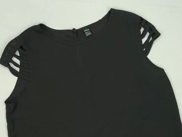 bluzki z tiulem czarne: Shein, Women's blouse, L — 1