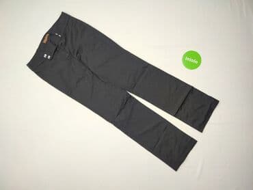 c a spodnie canda: Material trousers for women, size S (EU 36) — 2