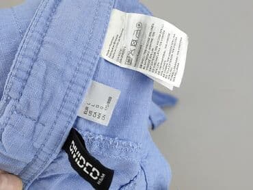 woskowane spodnie z wysokim stanem h m: H&M, Spodnie dla mężczyzn, rozmiar L — 4