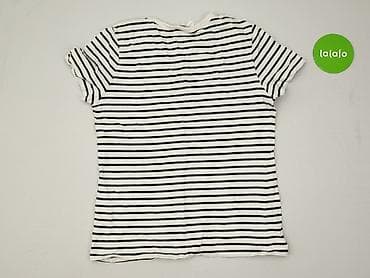 oversize t shirt basic: H&M, T-shirt damski, rozmiar L — 4