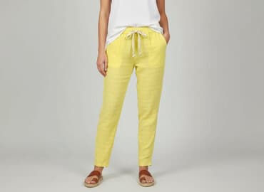 buggy spodnie: Material trousers for women, size S — 1