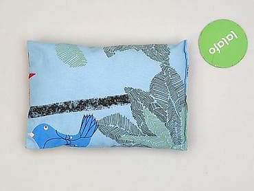 statuetki dla studentów: Poduszka 34 x 21, kolor - Błękitny, stan - Bardzo dobry — 2