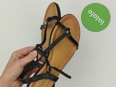 czarne sandaly lasocki: Sandały damskie, rozmiar 39 — 5