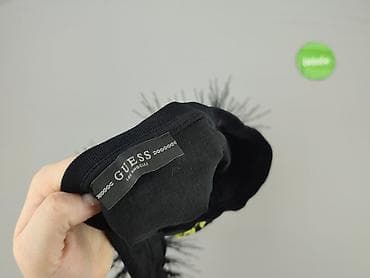 czarne dresy: Guess, T-shirt damski, rozmiar L — 4