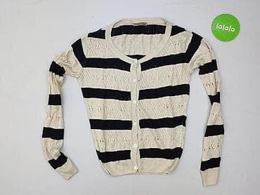 sweter w paski c: Rich & Royal, Kardigan damski, rozmiar S — 2