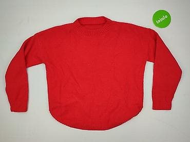 mango czerwony sweter: Sweter damski, rozmiar M — 2