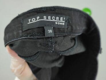 woskowane legginsy z wysokim stanem zara: Top Secret, Джинси жіночі, M — 4